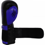 Боксерские перчатки Hardcore Training Premium Black/Blue