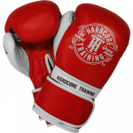 Боксерские перчатки Hardcore Training Premium Red/White