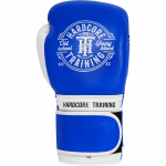 Боксерские перчатки Hardcore Training Premium Blue/White