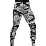 Компрессионные штаны Hardcore Training Camo 2.1 Grey