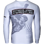 Рашгард Extreme Hobby Wrestling White LS