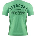 Футболка Hardcore Training No-Gi Grappling Neon Green Melange
