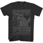 Футболка Hardcore Training Vikings On Tour Black Melange