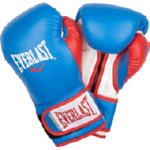 Боксерские перчатки Everlast PowerLock Blue/Red