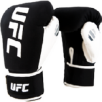 Боксерские перчатки UFC Black/White PU