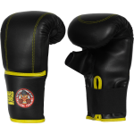 Снарядные перчатки Hardcore Training Marcello Black/Yellow