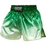 Тайские шорты Hardcore Training Gradient Green