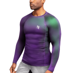 Рашгард Hayabusa Fusion LS Purple/Green