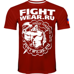 Тренировочная футболка Fightwear Big Label Bordeaux