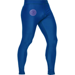 Компрессионные штаны Hardcore Training Base Blue