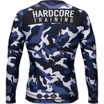 Рашгард Hardcore Training Blue Camo LS