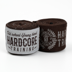 Боксерские бинты Hardcore Training Premium Brown 3,5