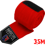 Боксерские бинты Hardcore Training Superior Red 3.5