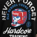 Футболка Hardcore Training Never Forget Black Oversized Fit