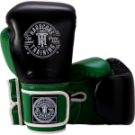 Детские боксерские перчатки Hardcore Training HardLea Black/Green