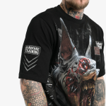 Футболка Hardcore Training Fighting Dogs Black Oversized Fit