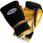 Боксерские перчатки Winning 8 Oz Black/Gold