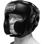 Шлем мексиканского стиля Leaders LS Mex Full Leather BK