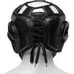 Шлем мексиканского стиля Leaders LS Mex Full Leather BK