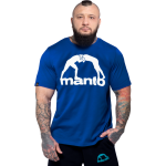 Футболка Manto Logo Vibe Blue