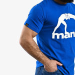 Футболка Manto Logo Vibe Blue