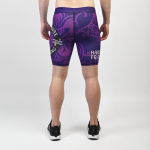 Компрессионные шорты Hardcore Training Heraldry Фиолетовые