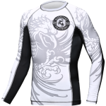 Рашгард Hardcore Training Heraldry White LS