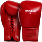Перчатки на шнурках Hayabusa Pro Lace Boxing Gloves Red