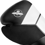 Перчатки на шнурках Hayabusa S4 Lace Up Boxing Gloves Black