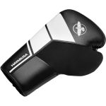Перчатки на шнурках Hayabusa S4 Lace Up Boxing Gloves Black