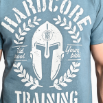 Футболка Hardcore Training Helmet Blue Turquoise