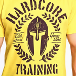 Футболка Hardcore Training Helmet Yellow