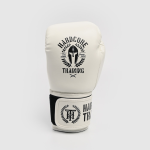 Боксерские перчатки Hardcore Training Helmet PU White