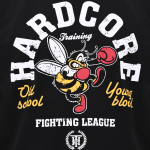 Футболка Hardcore Training Fighting League Black Oversized Fit