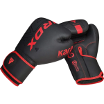 Боксерские перчатки RDX F6 Kara Black/Red