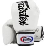 Боксерские перчатки Fairtex BGV19 Tight Fit Deluxe White