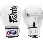Боксерские перчатки Fairtex BGV19 Tight Fit Deluxe White