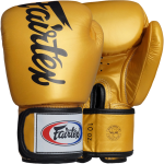Боксерские перчатки Fairtex BGV19 Tight Fit Deluxe Yellow