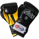 Боксерские перчатки Fairtex BGV9 Mexican Style Black/Yellow