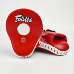Боксёрские лапы Fairtex FMV9 красный/белый