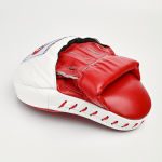 Боксёрские лапы Fairtex FMV9 красный/белый