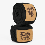Боксерские бинты Fairtex HW4 Black 4.5м