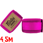 Боксерские бинты Fairtex HW4 Pink 4.5м