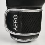 Боксёрские перчатки Clinch Aero 2.0 C136 чёрный/серебристый