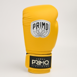 Боксёрские перчатки Primo Emblem II Shaolin жёлтые
