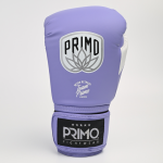 Боксёрские перчатки Primo Emblem II Semi Leather пурпурные