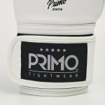 Боксёрские перчатки Primo Emblem II Semi Leather белые