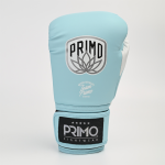 Боксёрские перчатки Primo Emblem II Semi Leather Arctic синие