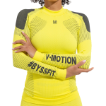 Комплект женского термобелья V-Motion Alpinesports ASW Желтый неон