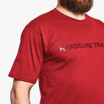 Футболка Hardcore Training Basic Burgundy